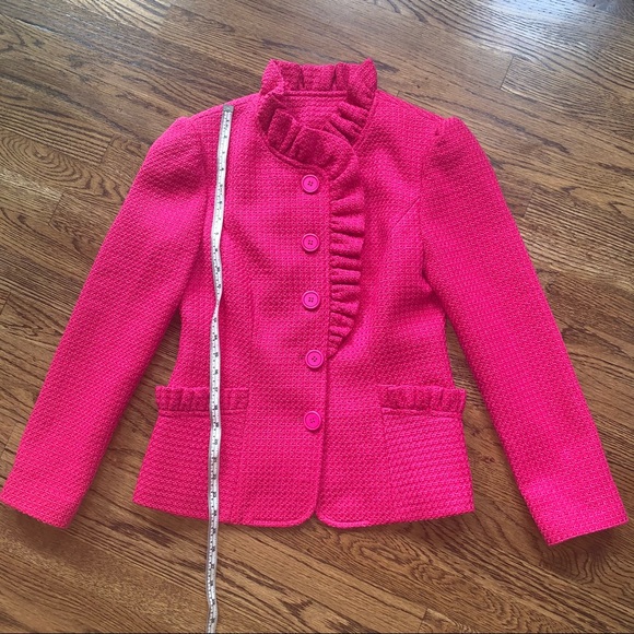 NWOT custom ruffled jacket - Picture 12 of 13